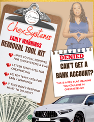 ChexSystems and Early Warnings Removal ToolKit RELOADED