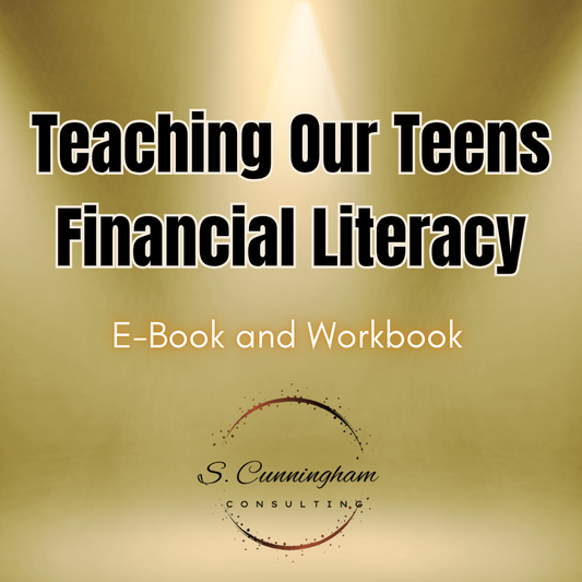 Teaching Our Teens Financial Literacy E-Book and Workbook