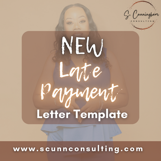 Late Payment Letter Template *NEW*